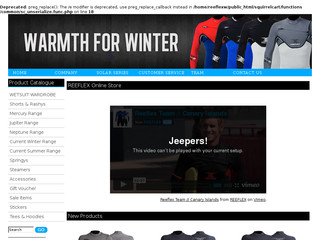 Details : Reeflex Wetsuits  