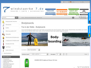 Details : Bodyboard Shop Windstaerke7