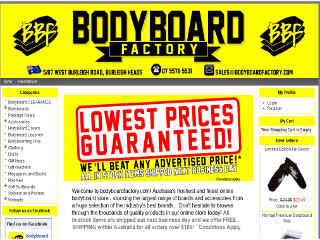 Details : Bodyboard Factory