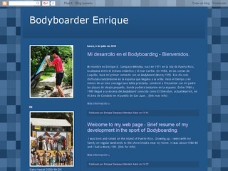 Details : Bodyboarder Enrique Puerto Rico