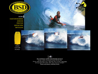 Details : Ben Severson Bodyboard Designs - BSD
