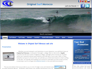Details : Surf school morocco
