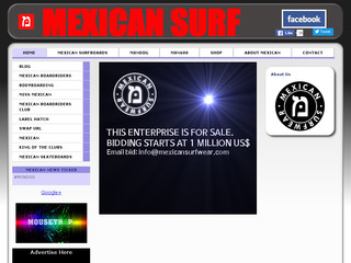 Details : MEXICAN Surfwear